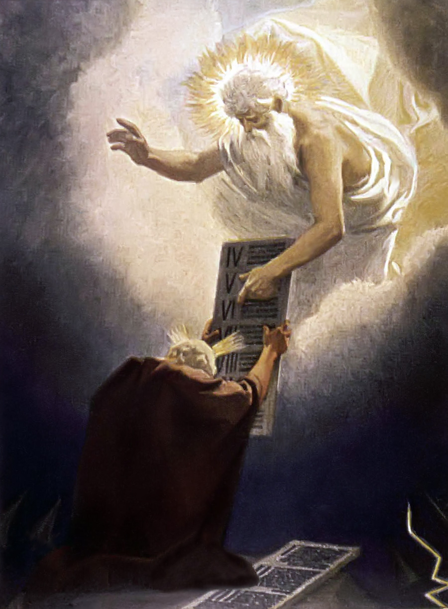 Gebhard Fugel, Moses Receives the Tablets