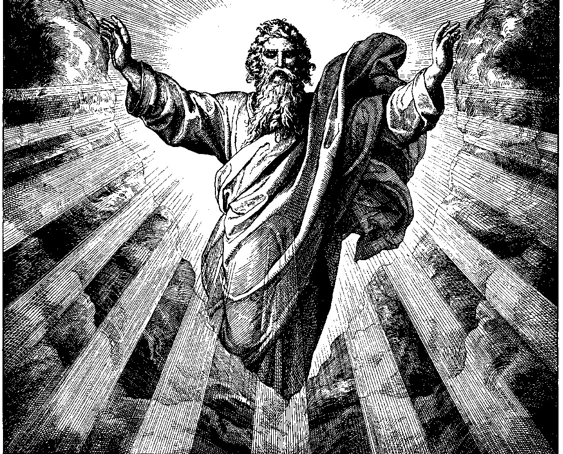 Schnorr von Carolsfeld, Creation engraving, 1860