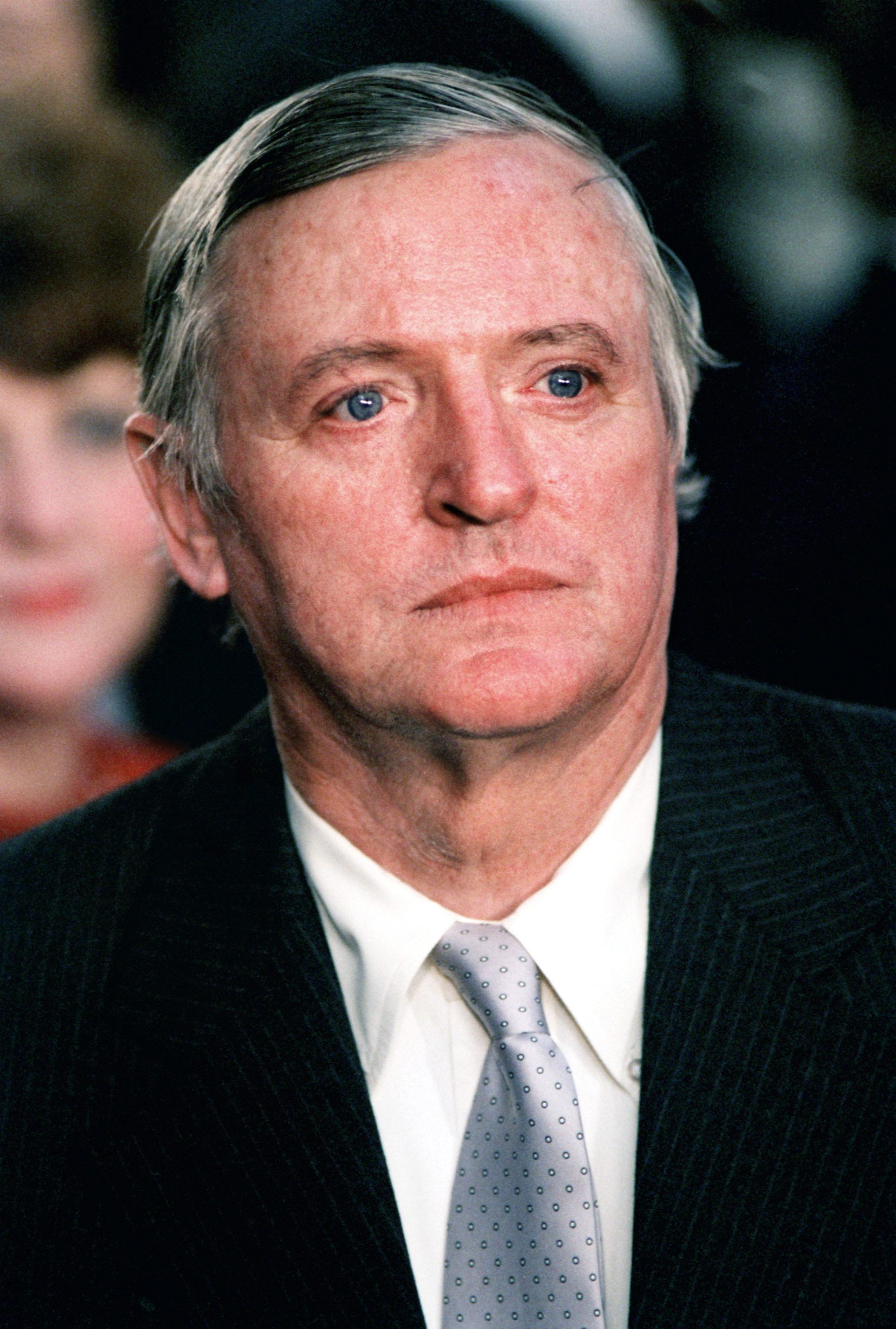 Photograph of William F. Buckley Jr. in 1985