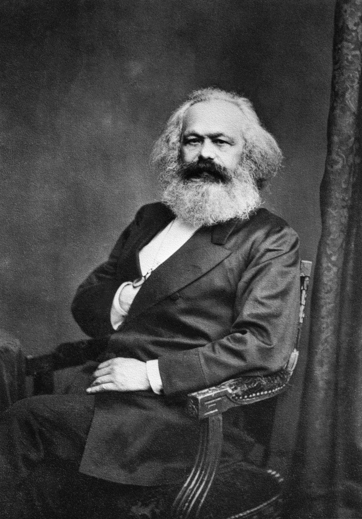 Photograph of Karl Marx