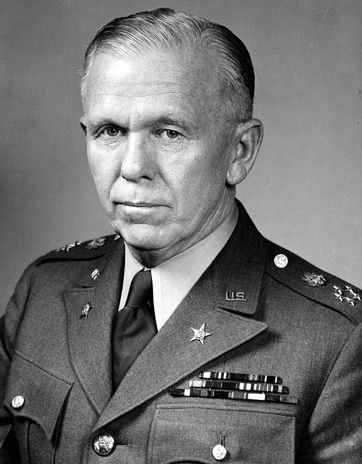 General George C. Marshall, architect of the European Recovery Program