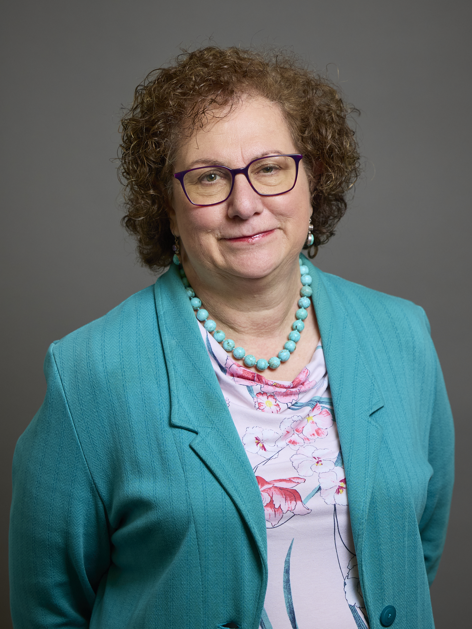 Portrait of paediatrician Dr Hilary Cass.