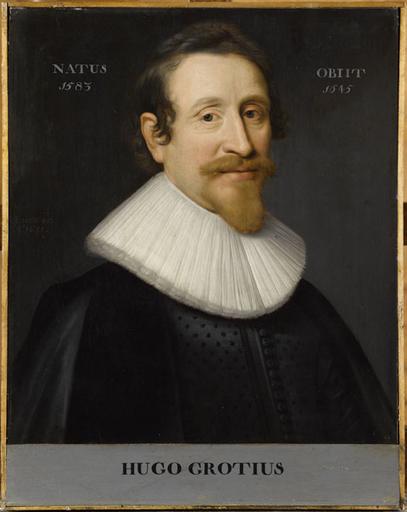 Portrait of the jurist Hugo Grotius