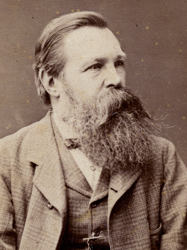 Portrait of Friedrich Engels