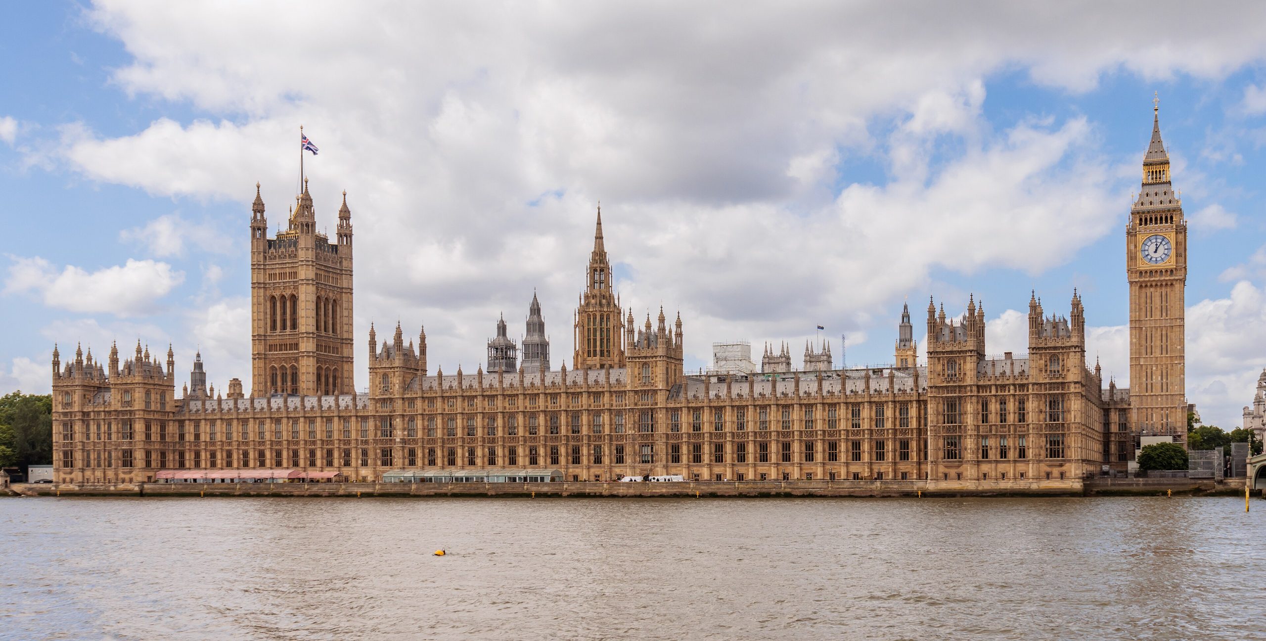 The Palace of Westminster in London, whose lobbies gave the practice of lobbying its name