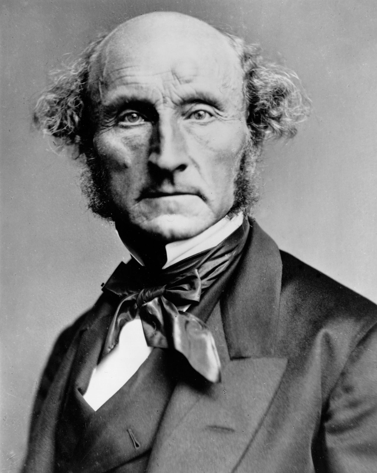 Photographic portrait of John Stuart Mill, c. 1870