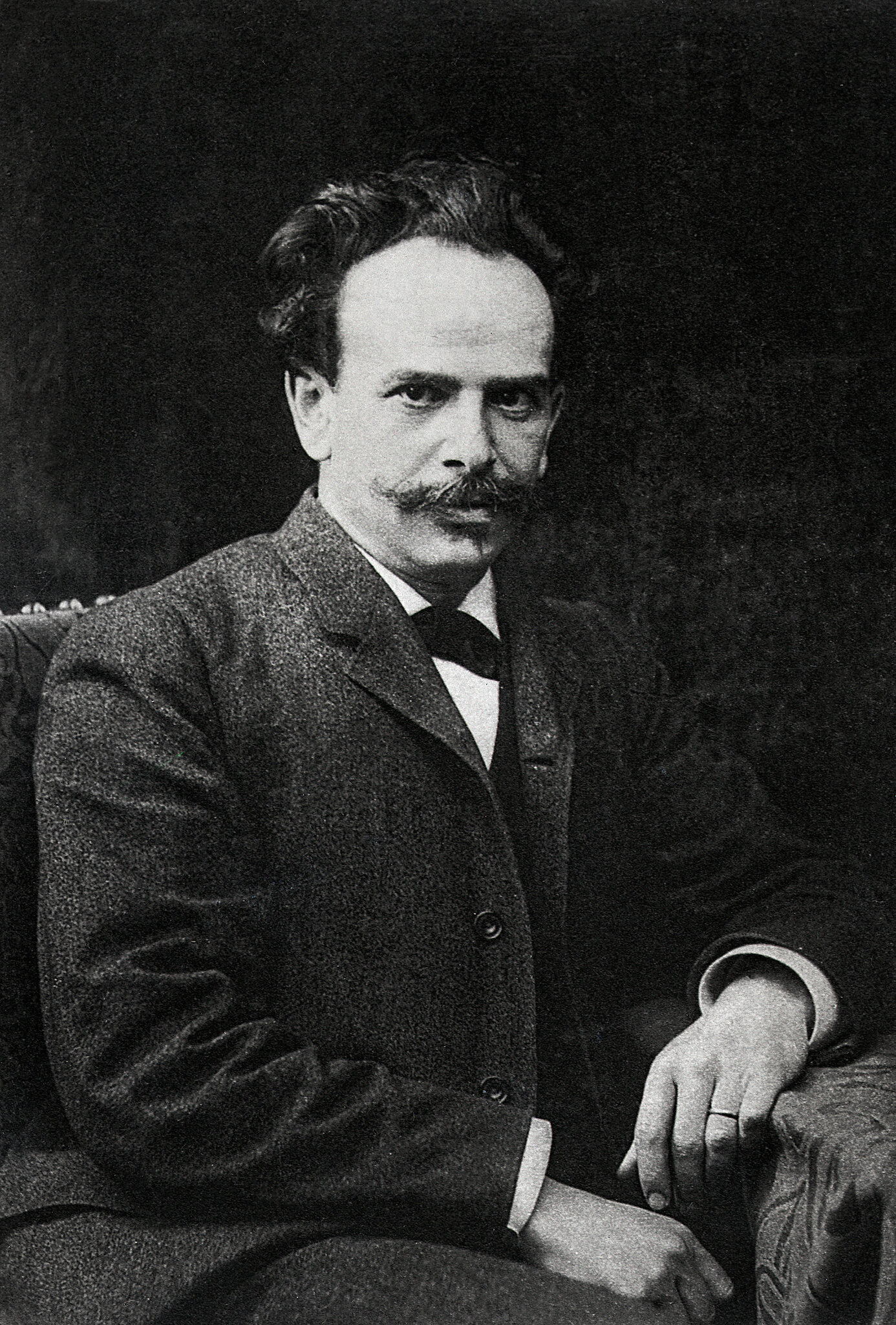 Photographic portrait of the anthropologist Franz Boas