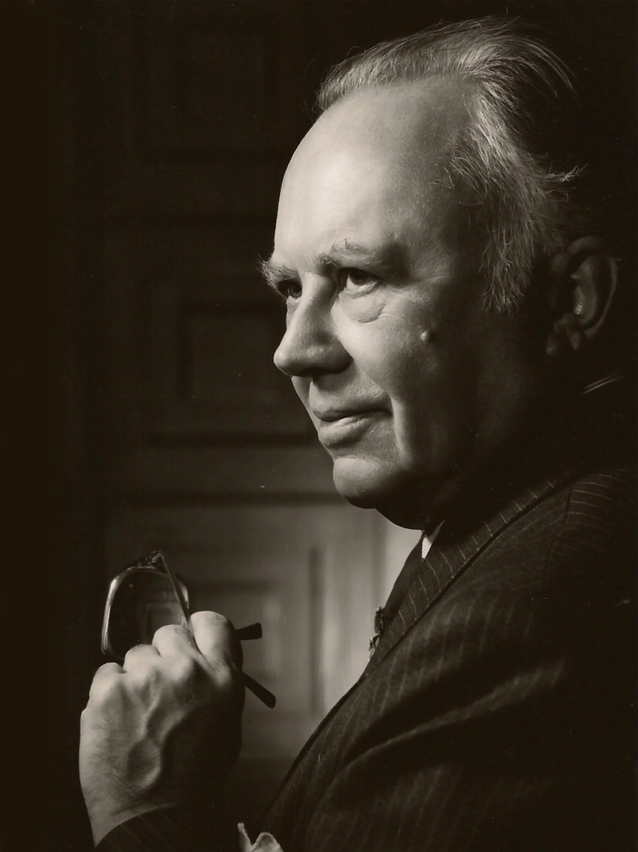 Photograph of the American political theorist Russell Kirk