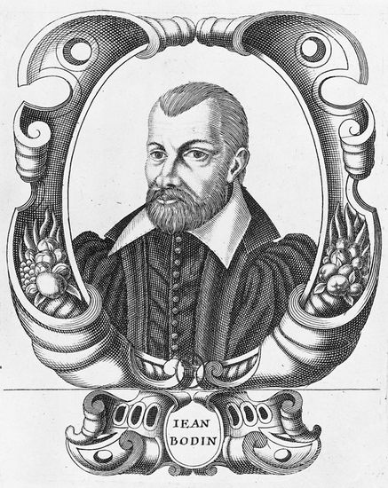 Portrait of the French jurist Jean Bodin