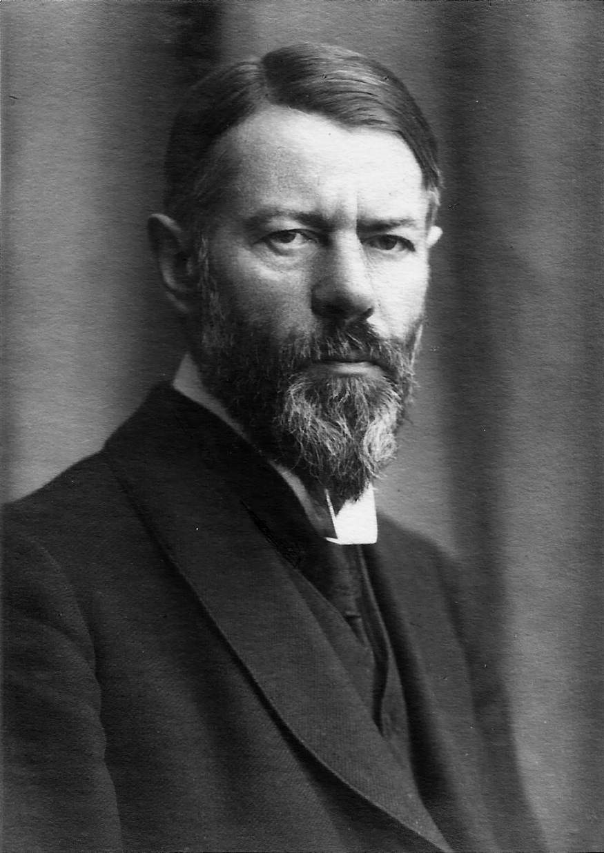 Portrait photograph of the sociologist Max Weber, 1918