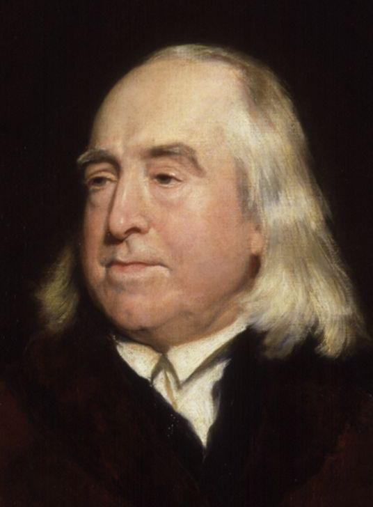 Portrait of Jeremy Bentham by Henry William Pickersgill